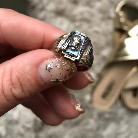 Jewelry - 10k gold + gem vintage class ring by Jostens Jewelry - 10k gold + gem vintage class ring by Jostens